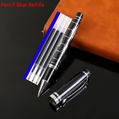 Visokokvalitetni dizajn karti svijeta Potpuno metalna valjana kemijska olovka Uredska poslovna muška olovka za pisanje Kupi 2 Pošalji poklon