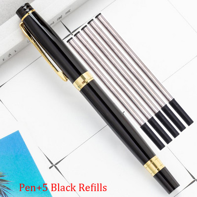 Forrón eladó, kiváló minőségű luxus üzletember, író görgős golyóstoll aláírással ajándék toll vásárlás 2 ajándék küldése