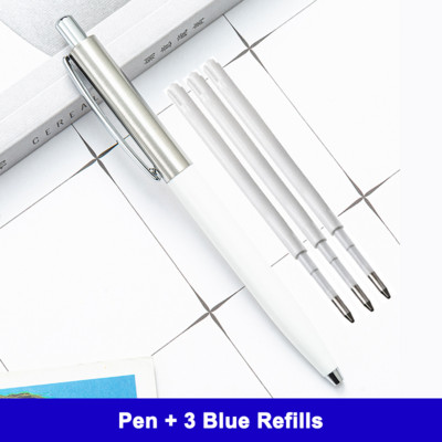 Kemijska olovka klasičnog dizajna Potpuno metalna poslovna olovka za učenje Uredska olovka može učiniti logotip u više boja izbornim