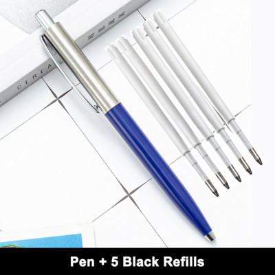 Kemijska olovka klasičnog dizajna Potpuno metalna poslovna olovka za učenje Uredska olovka može učiniti logotip u više boja izbornim