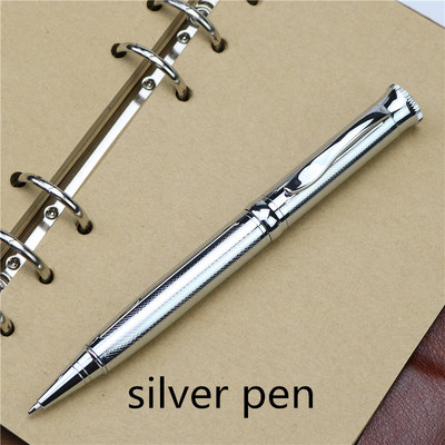 Pix telescopic rotativ, de înaltă calitate, cu role din metal, cadou de afaceri gri închis, aur roz, argint, aur