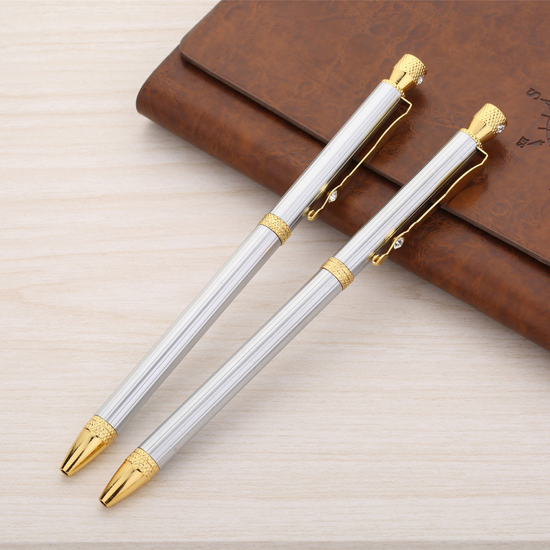 XianQin Luksuzne metalne kemijske olovke Roler kemijske olovke za pisanje 0,7 MM Refill Poklon Uredski pribor MOQ 10 kom za Logo