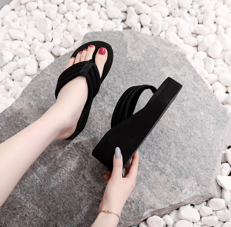 Pantofi de vară pentru femei, papuci de baie cu platformă, papuci de plajă, papuci, papuci, pantofi pentru femei, pantofi pentru femei.