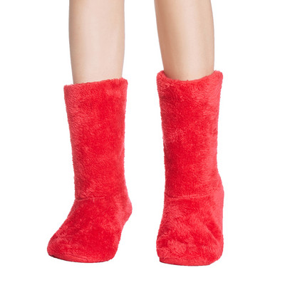 FRALOSHA Veleprodajne ženske plišane kućne papuče od koraljnog flisa za sobnu podnu čarapu Zimske super mekane tople donje papuče