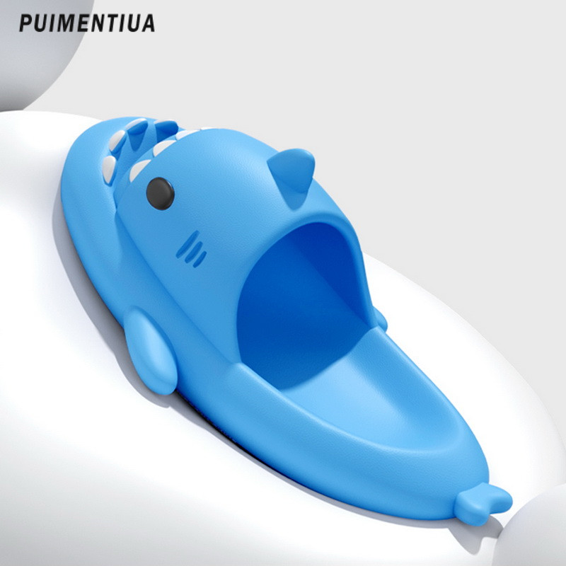 Vasaros ryklio šlepetės Vyriškos šlepetės namuose Vandeniui atsparios ryklio šlepetės Moteriškos Pora Sandalai Vyriški batai Neslystantis storas padas šlepetės