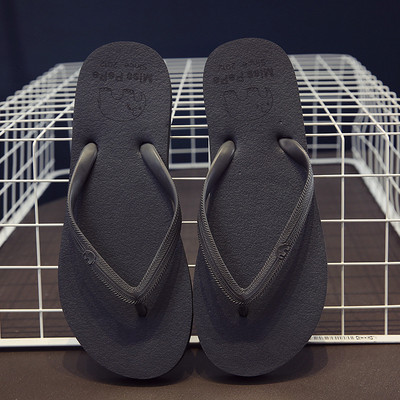 Naiste plätud Lihtsad ühevärvilised mugavad sussid rannasandaalid Naiste suvine vabaaja libisemiskindlad plätud paarile