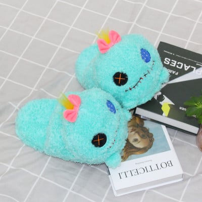 Vruća anime zimska topla mačka jednorog zmaj papuče uniseks parovi Cosplay jato slatke kućne pantoufle cipele za spavaću sobu