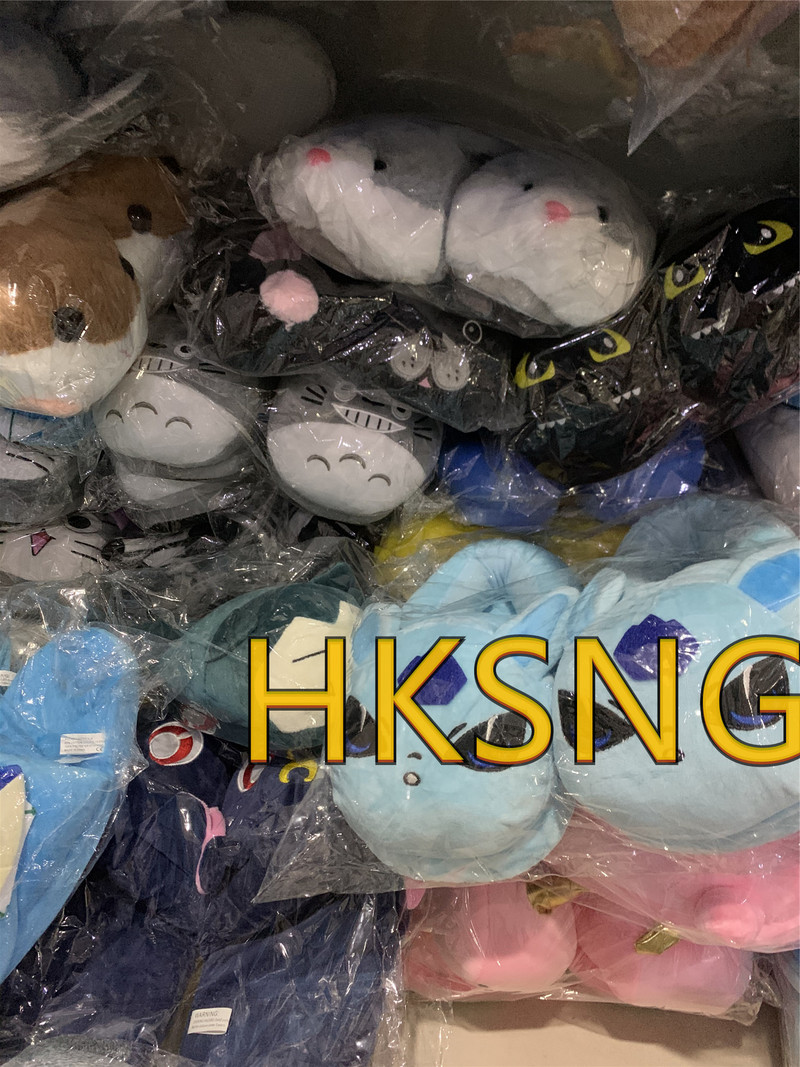 Vruća anime zimska topla mačka jednorog zmaj papuče uniseks parovi Cosplay jato slatke kućne pantoufle cipele za spavaću sobu