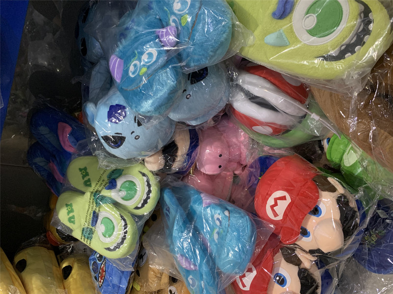 Vruća anime zimska topla mačka jednorog zmaj papuče uniseks parovi Cosplay jato slatke kućne pantoufle cipele za spavaću sobu