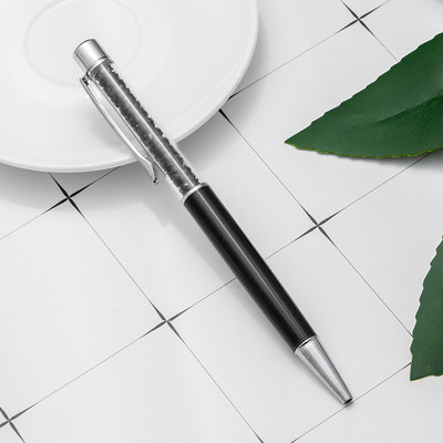 Στυλό Crystal Diamond Μεταλλικό Στυλό Διαφημιστικό στυλό Προσαρμοσμένο λογότυπο Όνομα Δώρου Στυλό Γράμματα Φοιτητική γραφική ύλη