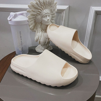 Летни дамски плажни чехли за 2023 г. Дамски обувки Ourdoor Slides Platform Mules Shoes Woman Flats Мъжки модни чехли Домашни домашни