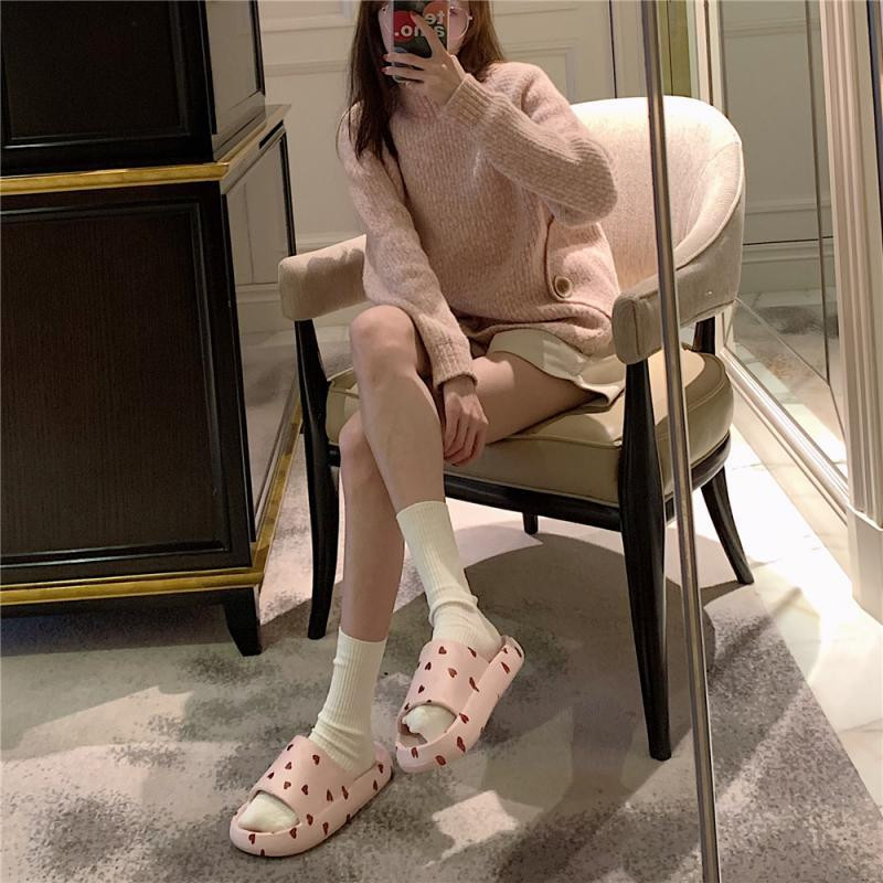 Ljetne ženske papuče 2023. Meke EVA sandale za plažu Ženske tobogane Mekani potplat Neklizajuće kućne japanke Ljetne papuče