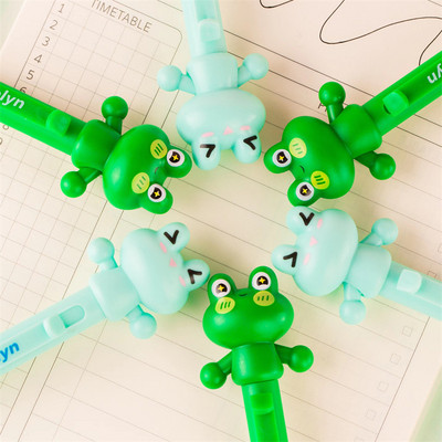 Korėjos raštinės reikmenys Animacinių filmų varlė princas gelio rašikliai Kawaii mielas vaikų rašiklis Vandeninis parašas rašiklis studentams mokykliniai reikmenys