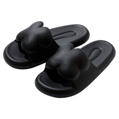 Aranyos négylevelű lóhere alakú papucs 2023 Fürdőszoba Strandcsúszdák Női Beltéri Otthoni Cipők Zuhanyozáshoz EVA csúszásmentes puha szandál