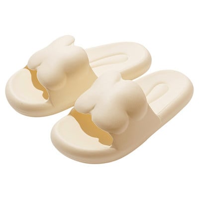 Aranyos négylevelű lóhere alakú papucs 2023 Fürdőszoba Strandcsúszdák Női Beltéri Otthoni Cipők Zuhanyozáshoz EVA csúszásmentes puha szandál