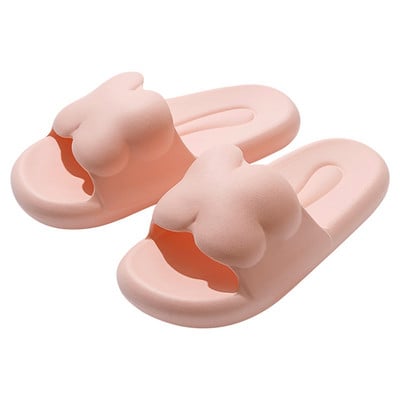 Aranyos négylevelű lóhere alakú papucs 2023 Fürdőszoba Strandcsúszdák Női Beltéri Otthoni Cipők Zuhanyozáshoz EVA csúszásmentes puha szandál