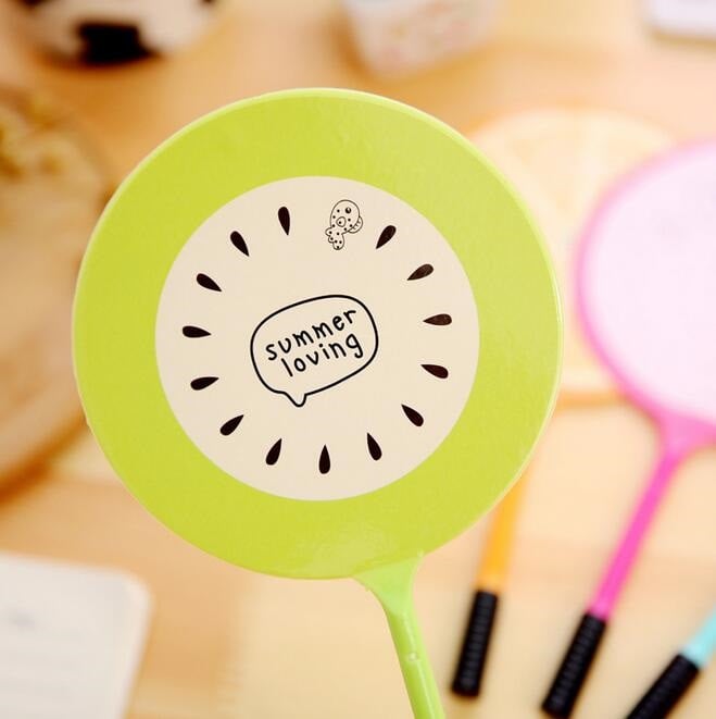 4 kom/lot Kawaii Fan stil Fresh Fruit dizajn Kemijska olovka Kemijska olovka smiješni studentski poklon dječja igračka uredski školski pribor