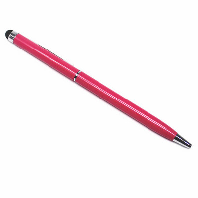 Pix roșu trandafir Originality Metal Touch Pen Ecran tactil Stylus Tabletă Smart Phone Capacitor Stylus Rezervă de cerneală neagră