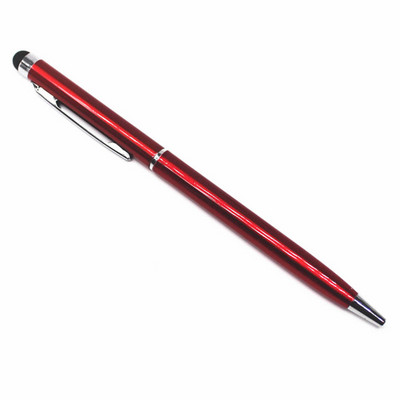 Pix roșu trandafir Originality Metal Touch Pen Ecran tactil Stylus Tabletă Smart Phone Capacitor Stylus Rezervă de cerneală neagră