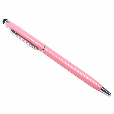 Pix roșu trandafir Originality Metal Touch Pen Ecran tactil Stylus Tabletă Smart Phone Capacitor Stylus Rezervă de cerneală neagră