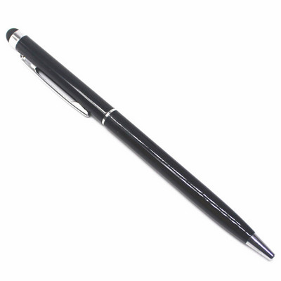 Pix roșu trandafir Originality Metal Touch Pen Ecran tactil Stylus Tabletă Smart Phone Capacitor Stylus Rezervă de cerneală neagră