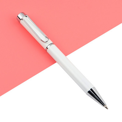 Baikingift 1PCS visokokvalitetna metalna teška kemijska olovka 0,7 mm plava/crna loptasta promotivna poklon olovka za školski uredski pribor