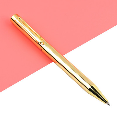 Baikingift 1PCS visokokvalitetna metalna teška kemijska olovka 0,7 mm plava/crna loptasta promotivna poklon olovka za školski uredski pribor