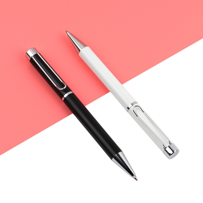 Baikingift 1PCS visokokvalitetna metalna teška kemijska olovka 0,7 mm plava/crna loptasta promotivna poklon olovka za školski uredski pribor