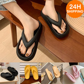 Γυναικείες σαγιονάρες με χοντρή σόλα Άνετη παντόφλα σύννεφο Casual πέδιλα παραλίας εξωτερικού χώρου Eva Flat Platform Παπούτσια Σανδάλια Γυναικεία Καλοκαίρι 2022