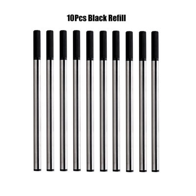 Luksuzna kemijska olovka s crnom tintom, kombinacija poslovnog uredskog rolera sa srednjim vrhom Novo