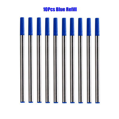 Luksuzna kemijska olovka s crnom tintom, kombinacija poslovnog uredskog rolera sa srednjim vrhom Novo