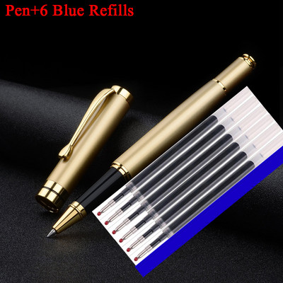 Visokokvalitetna metalna luksuzna kemijska olovka s potpisom za poslovne muškarce, kvalitetna kemijska olovka s potpisom Kupi 2 Pošalji poklon