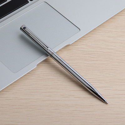 Metalna kemijska olovka 0,7 mm plavo crna luksuzna reklamna kemijska olovka po narudžbi za školski poklon set studentski pribor Uredski materijal