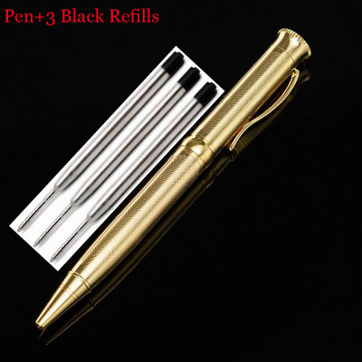 Klassikalise disainiga täismetallist pastapliiats Kontori Ärimeeste Signature Writing Kingipliiats Osta 2 Saada kingitus