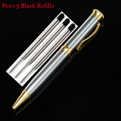 Klassikalise disainiga täismetallist pastapliiats Kontori Ärimeeste Signature Writing Kingipliiats Osta 2 Saada kingitus