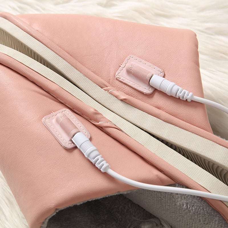 Grijane papuče Električne grijaće čizme Grijane grijače za noge papuče Usb punjač Električne grijaće cipele Toplije ženske muške papuče