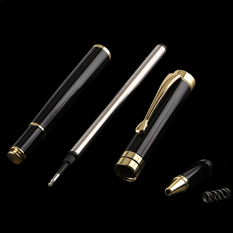 1 pix de marcă de lux, stilou cu bile de birou, stilou cu cerneală, stilou cu bile de aur, papetărie pentru studenți de înaltă calitate
