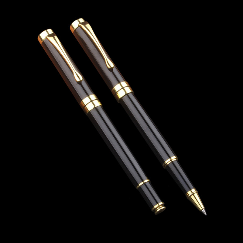 1 pix de marcă de lux, stilou cu bile de birou, stilou cu cerneală, stilou cu bile de aur, papetărie pentru studenți de înaltă calitate