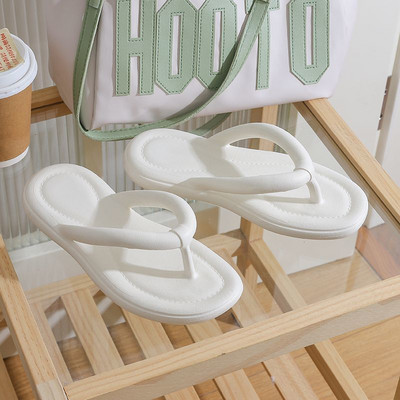 Papuci de femei Bowknot de modă 2023 Noua vară, pentru interior și exterior, papuci de plajă, scară netedă, papuci EVA anti-alunecare