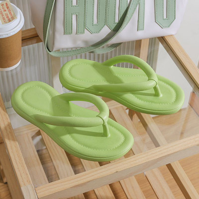 Papuci de femei Bowknot de modă 2023 Noua vară, pentru interior și exterior, papuci de plajă, scară netedă, papuci EVA anti-alunecare