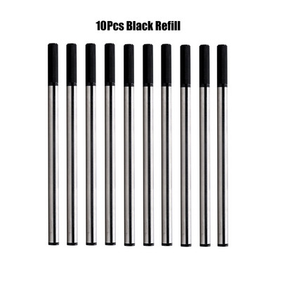 Pix roller cu ornamente clasice, detașabil, alamă din bambus, 0,5 mm, pix negru, papetărie, rechizite școlare, pix de scris