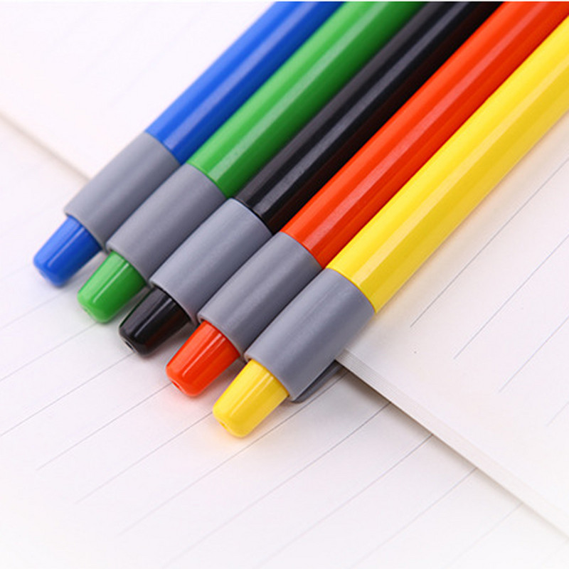 5gab/komplekts Kawaii izvelkamas lodīšu pildspalvas Kancelejas preču gēla pildspalvu komplekts 0,7mm zila tintes pildspalva School Office Writing Kawaii Gift Pens