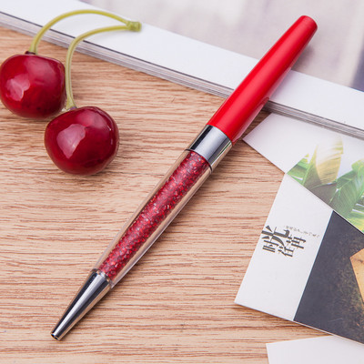 Kawaii kristály golyóstoll golyóstoll divat fekete tintával gyémánt golyóstoll ajándék toll iskolai írószerhez irodai kellékekhez 1,0 mm