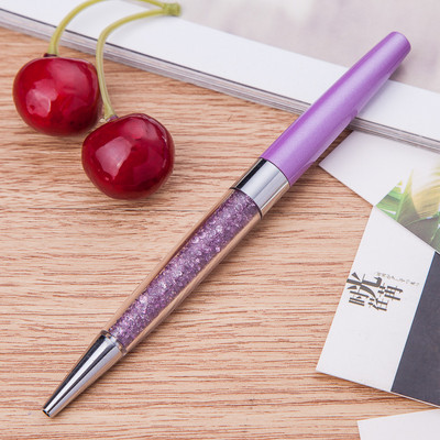 Kawaii kristály golyóstoll golyóstoll divat fekete tintával gyémánt golyóstoll ajándék toll iskolai írószerhez irodai kellékekhez 1,0 mm