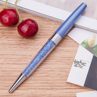 Kawaii kristály golyóstoll golyóstoll divat fekete tintával gyémánt golyóstoll ajándék toll iskolai írószerhez irodai kellékekhez 1,0 mm