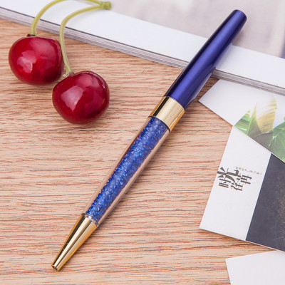 Kawaii kristály golyóstoll golyóstoll divat fekete tintával gyémánt golyóstoll ajándék toll iskolai írószerhez irodai kellékekhez 1,0 mm