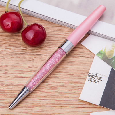 Kawaii kristály golyóstoll golyóstoll divat fekete tintával gyémánt golyóstoll ajándék toll iskolai írószerhez irodai kellékekhez 1,0 mm