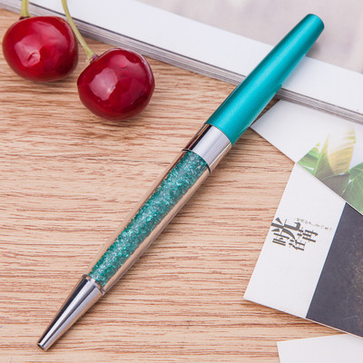 Kawaii kristály golyóstoll golyóstoll divat fekete tintával gyémánt golyóstoll ajándék toll iskolai írószerhez irodai kellékekhez 1,0 mm