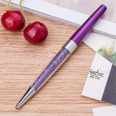 Kawaii kristály golyóstoll golyóstoll divat fekete tintával gyémánt golyóstoll ajándék toll iskolai írószerhez irodai kellékekhez 1,0 mm