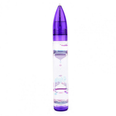 Μοναδική άνετη λαβή Liquid Motion Bubble Pen Σχέδιο Κλεψύδρα Funny Liquid Motion Bubbler Ballpoint Pen Relief Stress